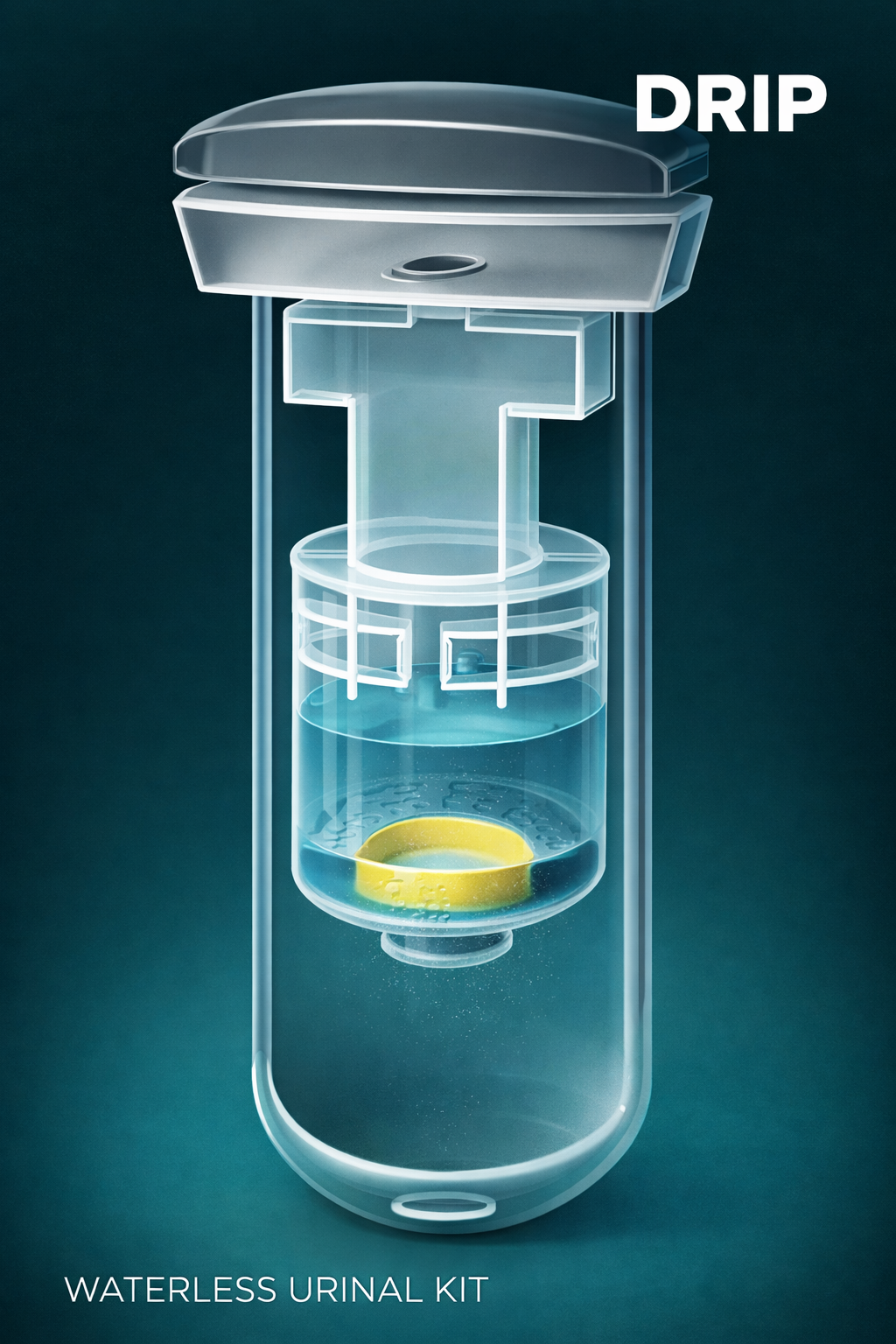 DRIP (waterless urinal kit)