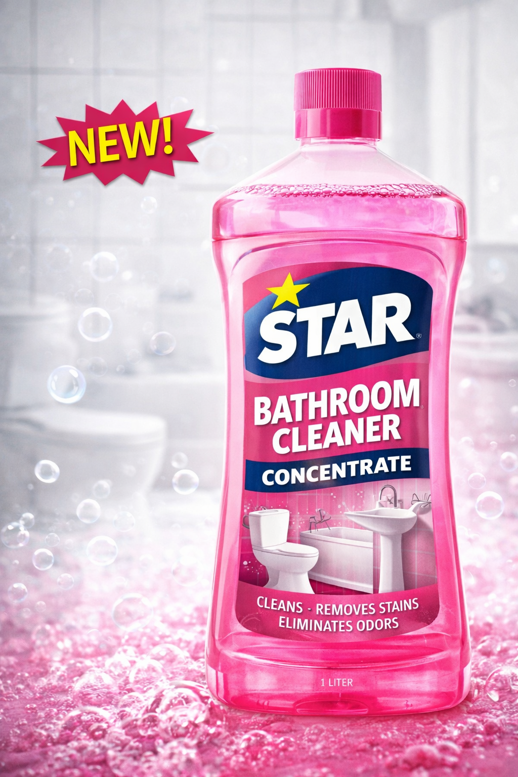 Bathroom Cleaner Cum Sanitizer